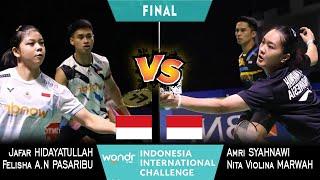 Jafar Hidayatullah/Felisha Pasaribu vs Amri Syahnawi/Nita Violina Marwah BNI IIC 2024 Badminton | F