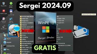 WinPE SERGEI STRELEC 2024 Utilidades GRATUITAS para Reparar PC