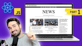 How To Build a React News App With CSS FlexBox! Part-01