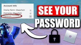 How To See Roblox Password On Mobile (2024) | See Roblox Login Password - IOS/Android