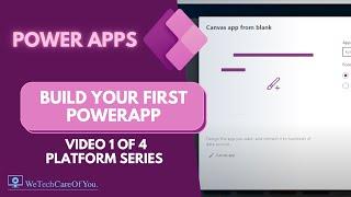 Build your first PowerApp - Power Platform series 1/4