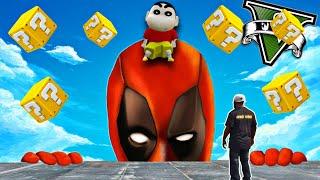 GTA 5 : SHINCHAN AND FRANKLIN OPENING DEADPOOL LUCKY BOXES IN GTA V !