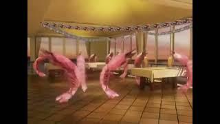 shrimp dancing to android alarm 1 hour