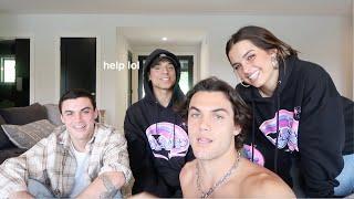 TURNING THE DOLAN TWINS INTO TIKTOKERS FT. Addison Rae