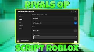 (#1) Rivals Roblox Script Pastebin | Aimbot, Silent Aim, Unli Jump, Auto Win | Op, Best, Working