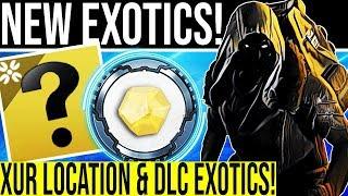 Destiny 2. XUR LOCATION & DLC EXOTIC REWARDs! May 8, Where Is Xur Today? ANYTHING Good??