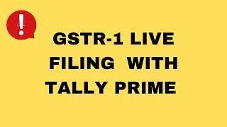 How to File GSTR 1 through Tally Prime  | How to prepare JSON for GST Return Filing