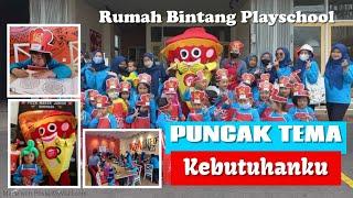 Puncak Tema Kebutuhanku "My Favorite Food" Kunjungan Ke Pizza Hut  II Rumah Bintang Playschool