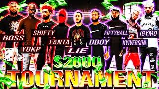 Every COMP PLAYER Played In THE BIGGEST $2000 NBA2K25 COMP STAGE TOURNAMENT OF THE YEAR..*MUST SEE*