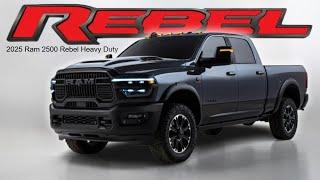 2025 Ram 2500 Rebel Heavy Duty Truck enthüllt