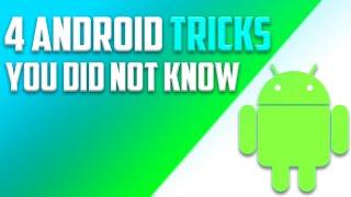 COOL NEW HIDDEN FEATURES ON ANDRIOD THAT YOU DID'NT KNOW