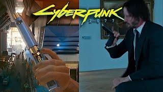 Cyberpunk 2077 - John Wick Easter Egg Reference