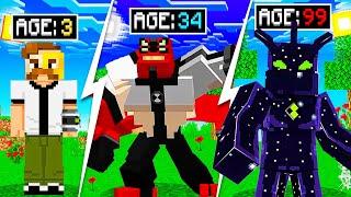 Evolving BEN 10 ALIENS to GOD ALIENS in Insane Craft