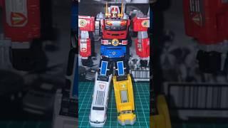 Victory Robo Lightspeed Megazord Rescue Sentai Gogo Five SMP SuperMiniPla #tidauccy #gogofive