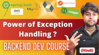 How to handle Request with user id not found | Handling Exception in Spring Boot |  Backend Course