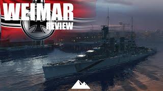 WEIMAR, eine schöne Herausforderung! - World of Warships | [Review] [Deutsch] [60fps]