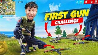 Only First Gun Challenge In Solo Vs Squad  Tonde Gamer - Free Fire Max