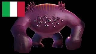 Monsters, Inc. Scream Arena - Theodore Pauley Voice Clips (Italian)