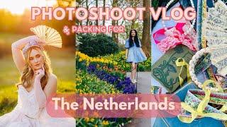 Packing for The Netherlands & Creative Photoshoot Vlog