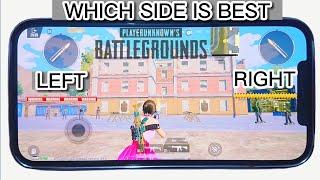 Left vs Right Side Fire Button Advantages And Disadvantages In Pubg Mobile/Bgmi 