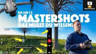 DJI Air 2S MasterShots - Das musst Du wissen! Anleitung, Beispiele, 4K Export und Grenzen - deutsch