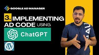 Implement Google Ad manager Ad Code with Chat GPT