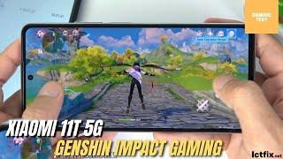 Xiaomi 11T 5G Genshin Impact Gaming test | Dimensity 1200, 120Hz Display