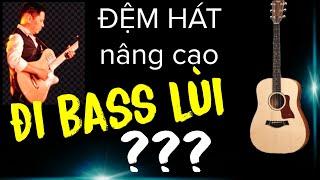 Các thế bấm của chuỗi bass đi lùi dành cho hợp âm thứ.