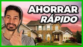 Cómo AHORRAR DINERO para Comprar una CASA | 7 Trucos para Ahorrar Rápido [Viviendas 2021] 