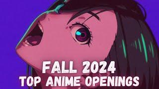 Top 35 Anime Openings - Fall 2024