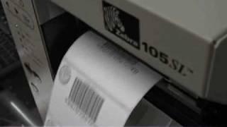 Zebra 105SL All Metal Industrial Grade Barcode Printer