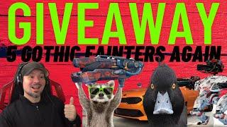 War Robots 5 gothic fainter giveaway again | this video sucks but you might win something lol