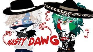 ⨾ ノ Nasty Dawg ) Countryhumans Gacha ) Mexico & USA