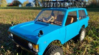 MNRC MN168 licensed 1970 Range Rover video#2 mostly on new paths in the woods testing DKKY ESC