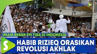 Imam Besar FPI Habib Rizieq Orasi Bakar Semangat Umat, Dengungkan Revolusi Akhlak