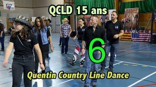 Le côté bal des 15 ans de "Quentin Country Line Dance" (6) à Élancourt (78) samedi 23 novembre 2024