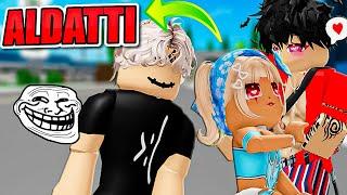 SEVGİLİMİ ALDATIYORMUŞ GİBİ TROLLEDİMSaldırdılar(Roblox Brookhaven Rp)