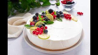 Torta fredda allo yogurt