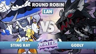 Sting Ray vs Godly - Round Robin - Winter Royale Invitational 2023 - LAN 1v1