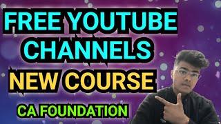 CA FOUNDATION Best YouTube channels for May24 | Free online coaching classes | New Scheme