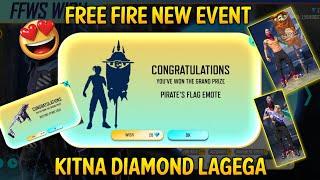 free fire new event | pirates flag emote free fire ffws wish event spin new flag emote in free fire