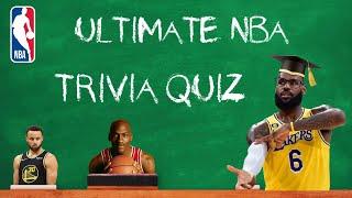 The Ultimate NBA Trivia Quiz | Test Your NBA Knowledge 