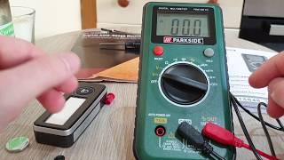 PARKSIDE CHEAP MULTIMETER FROM LIDL -- 10£