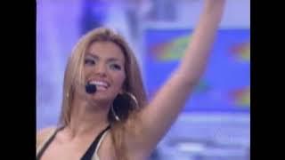 Kelly Key canta "Sou a Barbie Girl" no Domingão do Faustão.