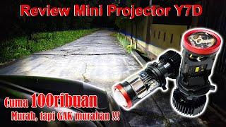 Mini Proji Murah Meriah 100ribuan - Review Mini Projector Y7D