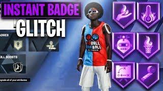 NBA 2K20 NEW FASTEST INSTANT BADGE GLITCH ( PS4/XBOX ONE )