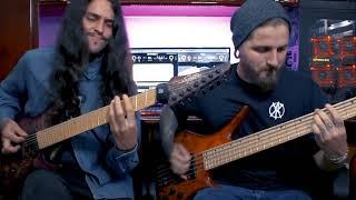 Practicing Vitalism "Ramaten" riffs with André Casagrande