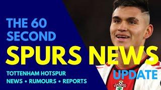 THE 60 SECOND SPURS NEWS UPDATE: £40M Yan Couto, £30M Carlos Alcaraz, £20M Archie Gray, £10M Rodon