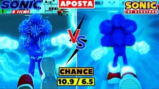 SONIC FILME 2 VS SONIC MODERNO! QUAL É O MAIS RAPIDO! (APOSTA) NOVA SÉRIE!