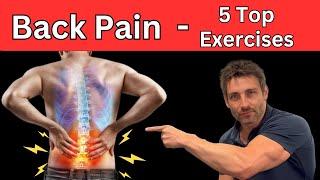 5 Top Low Back Pain Exercises You MUST Do!